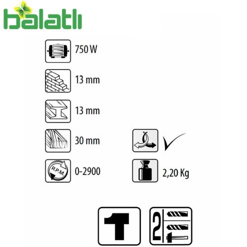 Felisatti Darbeli Matkap FS-DHF13/780ER