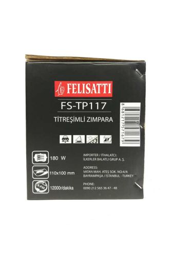 Felisatti Titreşimli Zımpara Makinesi TP-117