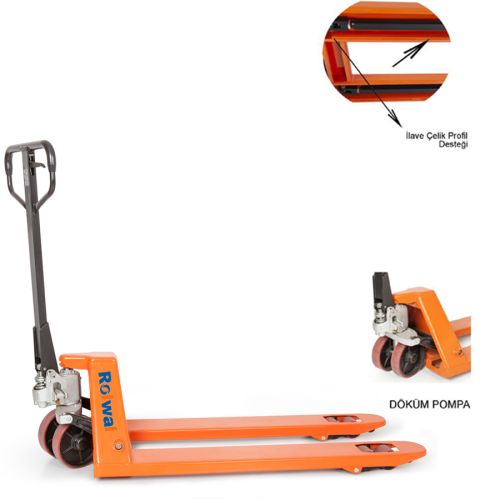 Rolwal 2500 Kg Transpalet FP-TR-SYPIIK-2500-B-PU - 1